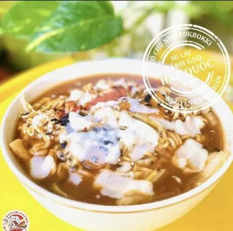 Hình ảnh MÌ CAY Tokbokki NHÂN PHÔ Mai Mực - Size lớn 
