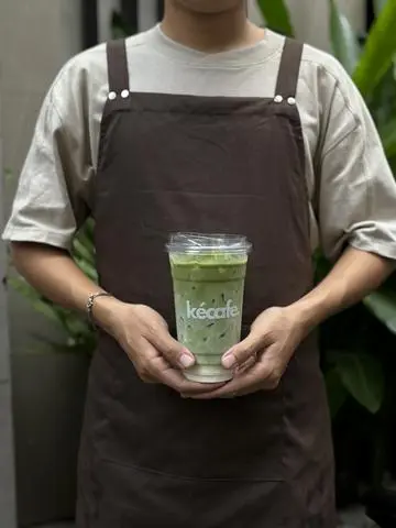 Hình ảnh Matcha latte cốt dừa