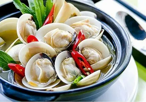Hình ảnh Nghêu hấp thái