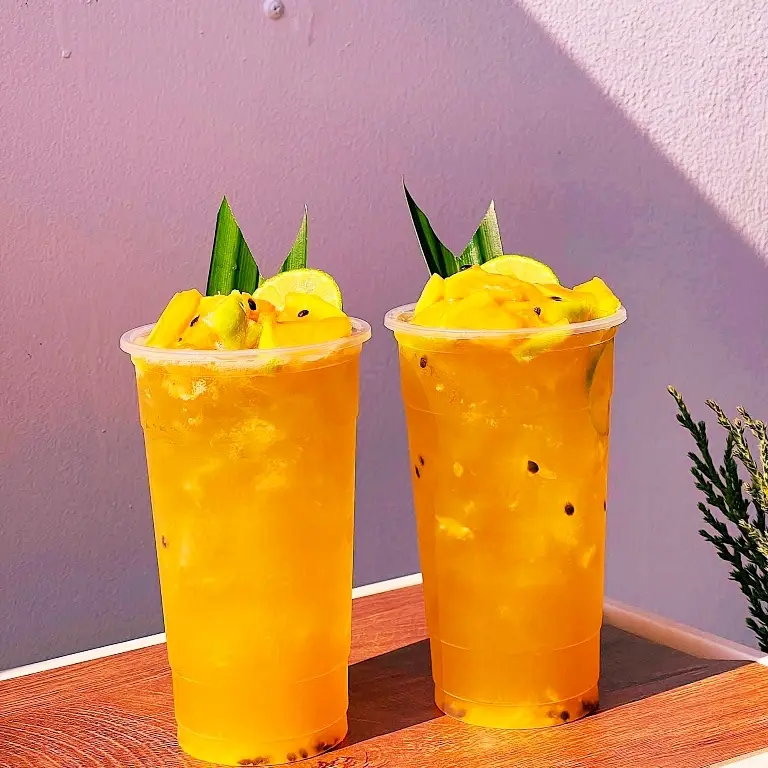 Hình ảnh Trà Chanh Dây Dưa Lưới