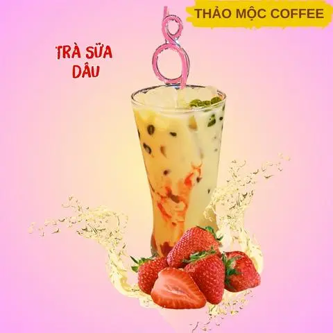Hình ảnh Trà sữa dâu