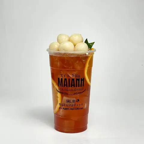 Hình ảnh Trà Ổi Hồng Cam Nhãn