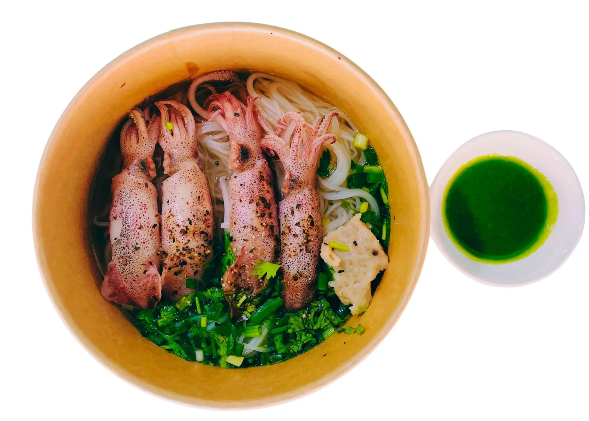 Hình ảnh COMBO SIÊU NO (3 hủ tiếu mực)