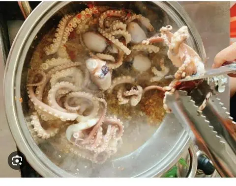 Hình ảnh Bạch Tuột Hấp Thái