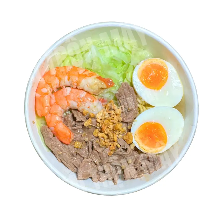 Hình ảnh Mì Trộn Tôm+ Bò Xào