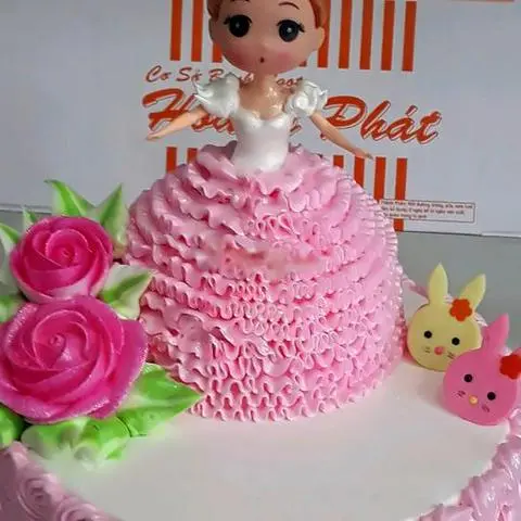 Hình ảnh Bánh kem búp bê chipi