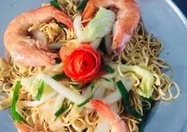 Hình ảnh mi goi xào tôm 
