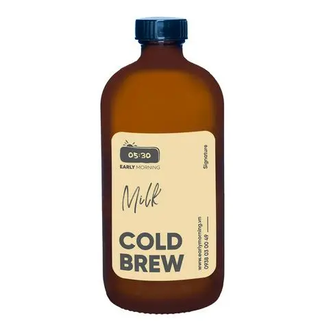 Hình ảnh Cold Brew x Milk 250ml