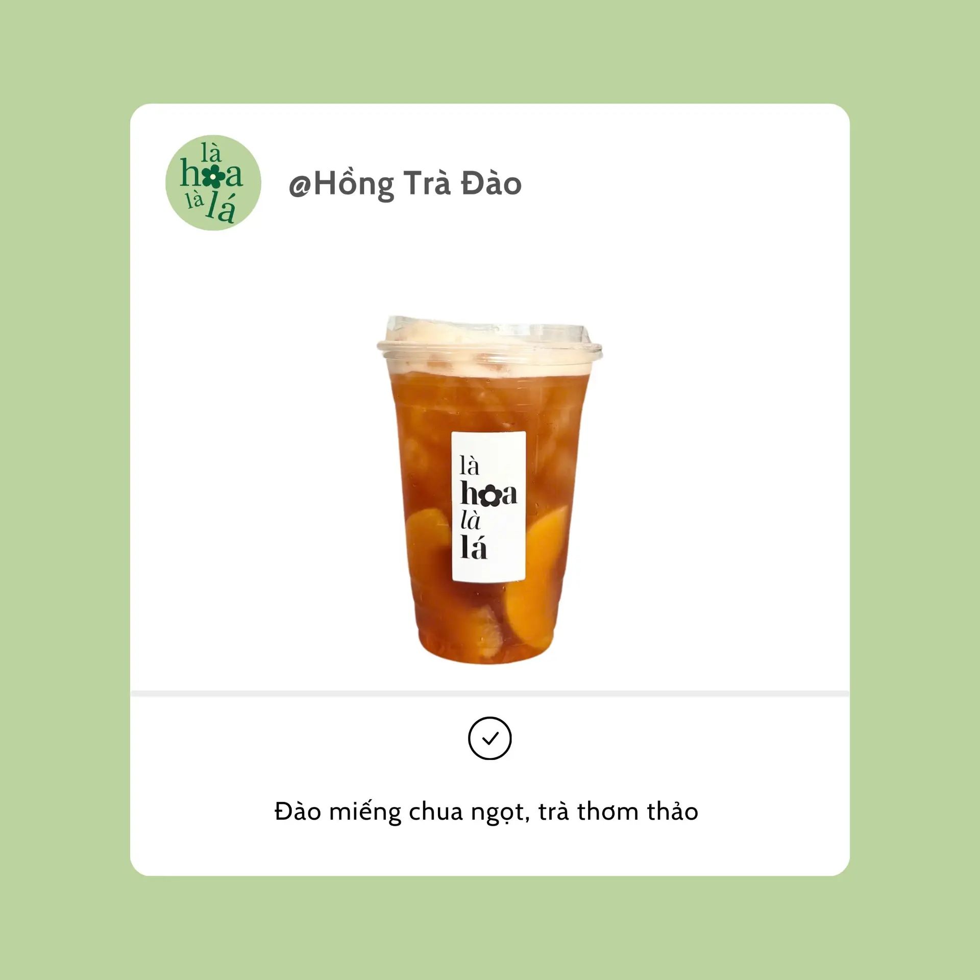 Hình ảnh Hồng Trà Đào