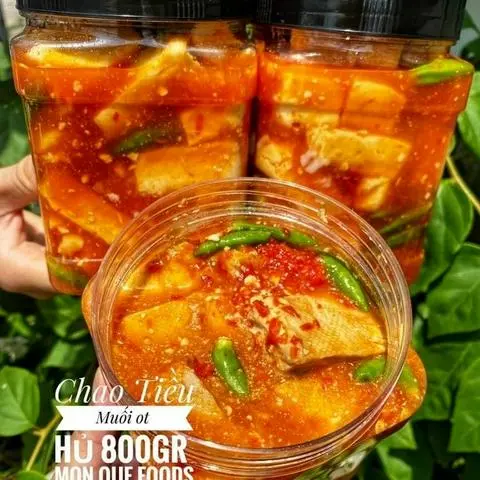 Hình ảnh Chao Tiều Muối Ớt 800g