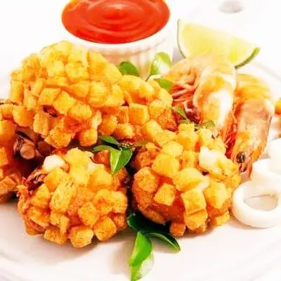 Hình ảnh Hải Sản Tẩm Bánh Mì - 3 Viên