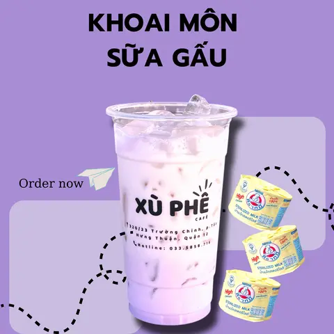 Hình ảnh Khoai môn sữa gấu 