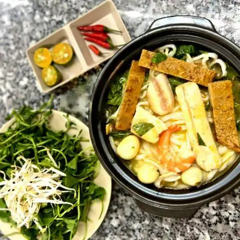 Hình ảnh Bánh canh cá lóc thập cẩm