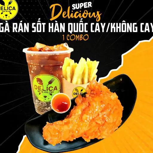 Hình ảnh COMBO 2: Combo 1 Miếng Gà Sốt HQ