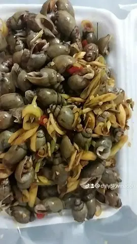 Hình ảnh oc cà na trung xào sả ơt phần Nữa 