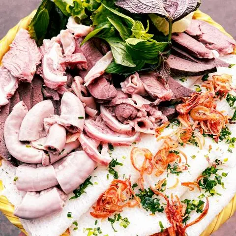 Hình ảnh Bánh Hỏi Lòng Heo + PepsI ❤️❤️