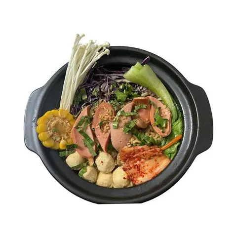 Hình ảnh Mì Cay Khô - Xúc Xích, Cá Viên + Tặng Ly Pepsi 360ml