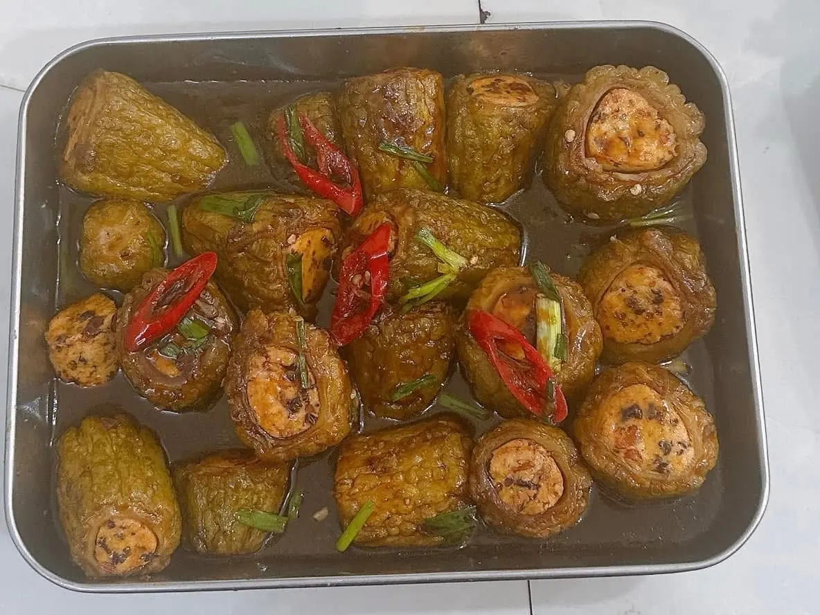 Hình ảnh Khổ qua dồn kho tiêu chay