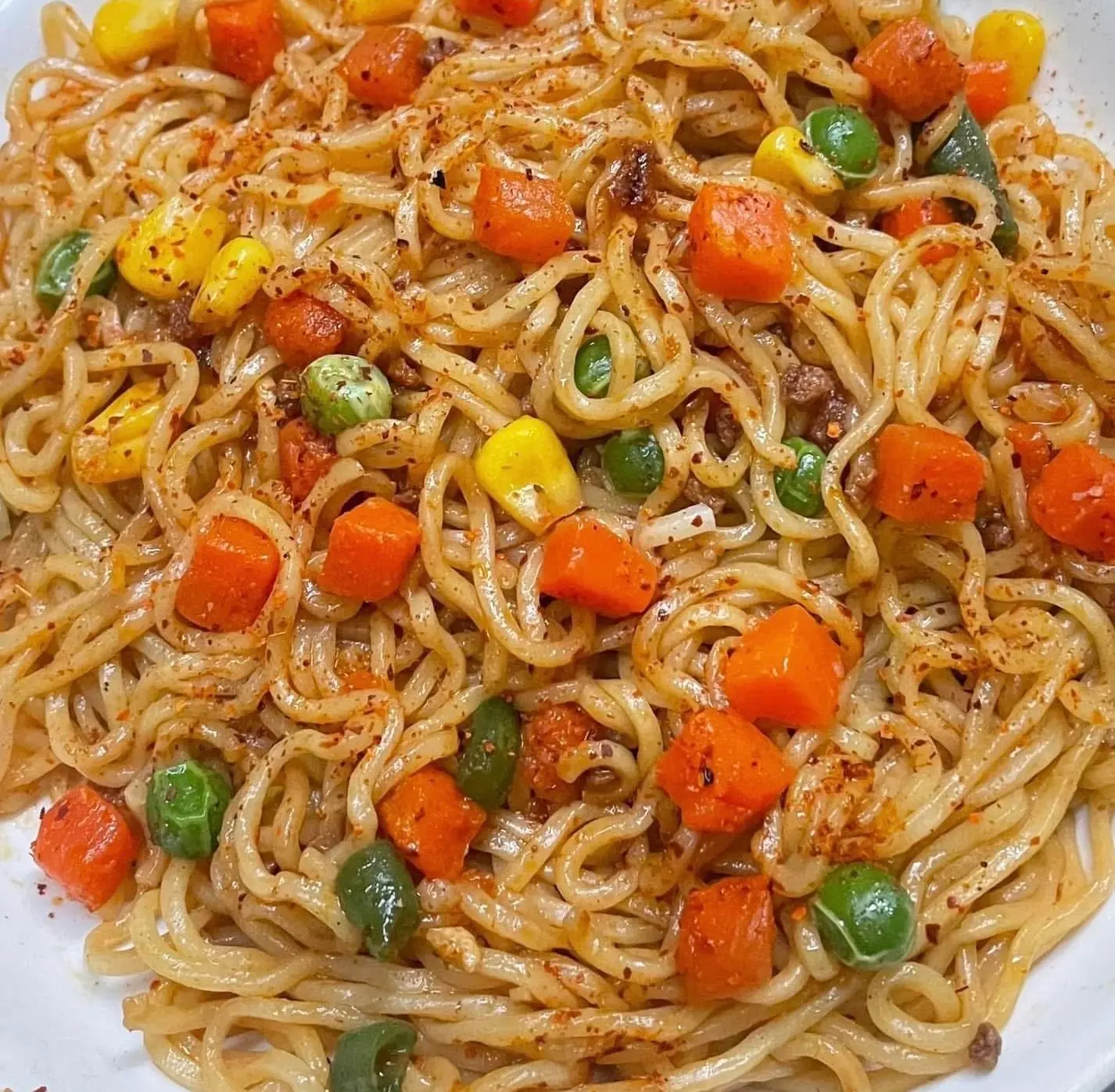 Hình ảnh Mì Trộn Rau Củ