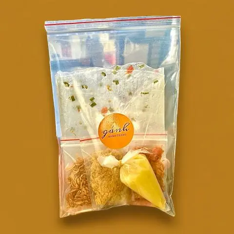 Hình ảnh Bánh dẻo cuốn sốt bơ