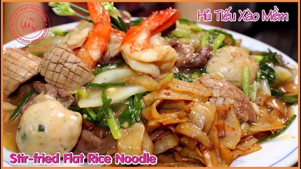 Hình ảnh Hủ Tiếu Mềm Xào Thập Cẩm(Áp Chảo)