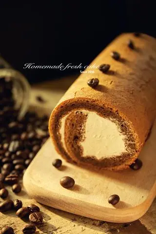 Hình ảnh Bánh cuộn coffee