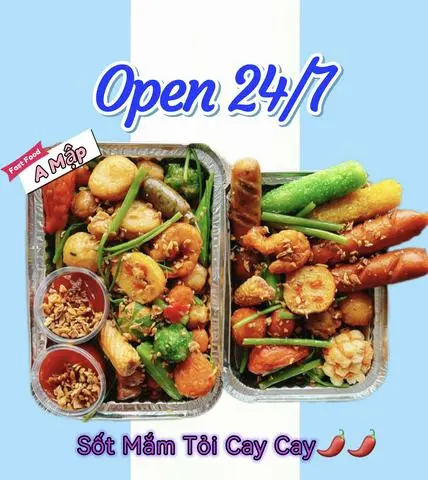 Hình ảnh COMBO CÁ VIÊN CHIÊN SỐT BƠ TỎI LỚN
