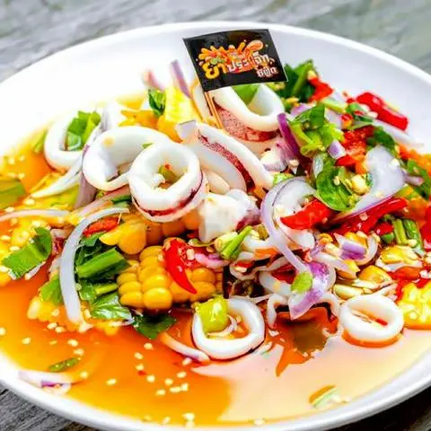 Hình ảnh Gỏi bắp mực