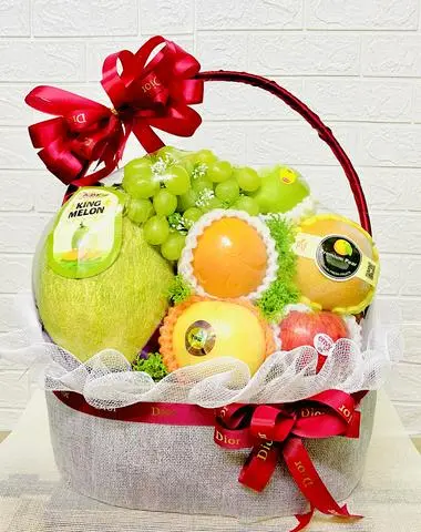 Hình ảnh GIỎ QUÀ TẶNG TRÁI CÂY 