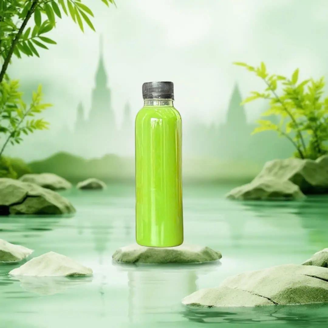 Hình ảnh Trà sữa Thái xanh - không ly đá - không dụng cụ