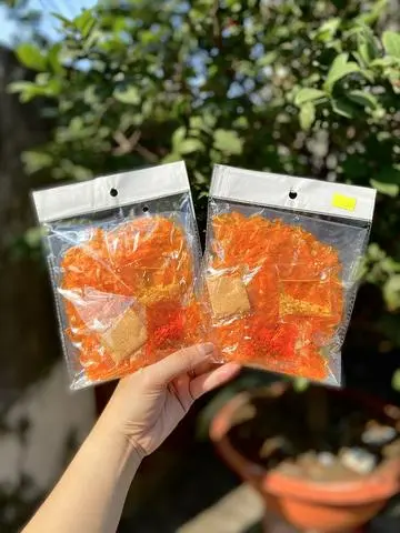 Hình ảnh Sợi Dẻo Tôm Sate Dầu Tỏi