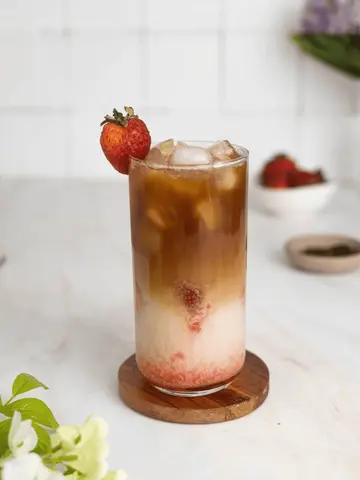 Hình ảnh Choco dâu latte