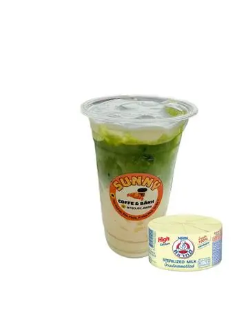 Hình ảnh Matcha Latte Sữa Gấu