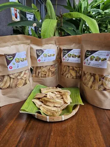Hình ảnh Chuối sấy giòn ngon (gói nhỏ)