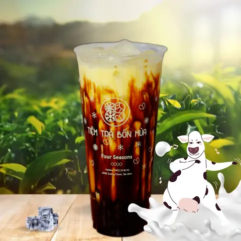Hình ảnh Sữa Tươi Trân Châu Đường Đen