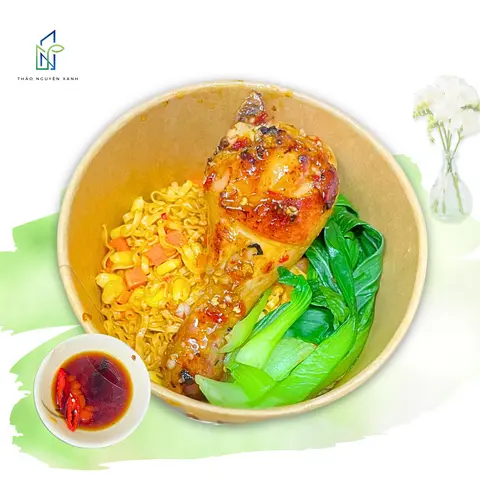 Hình ảnh Mì trộn đùi gà