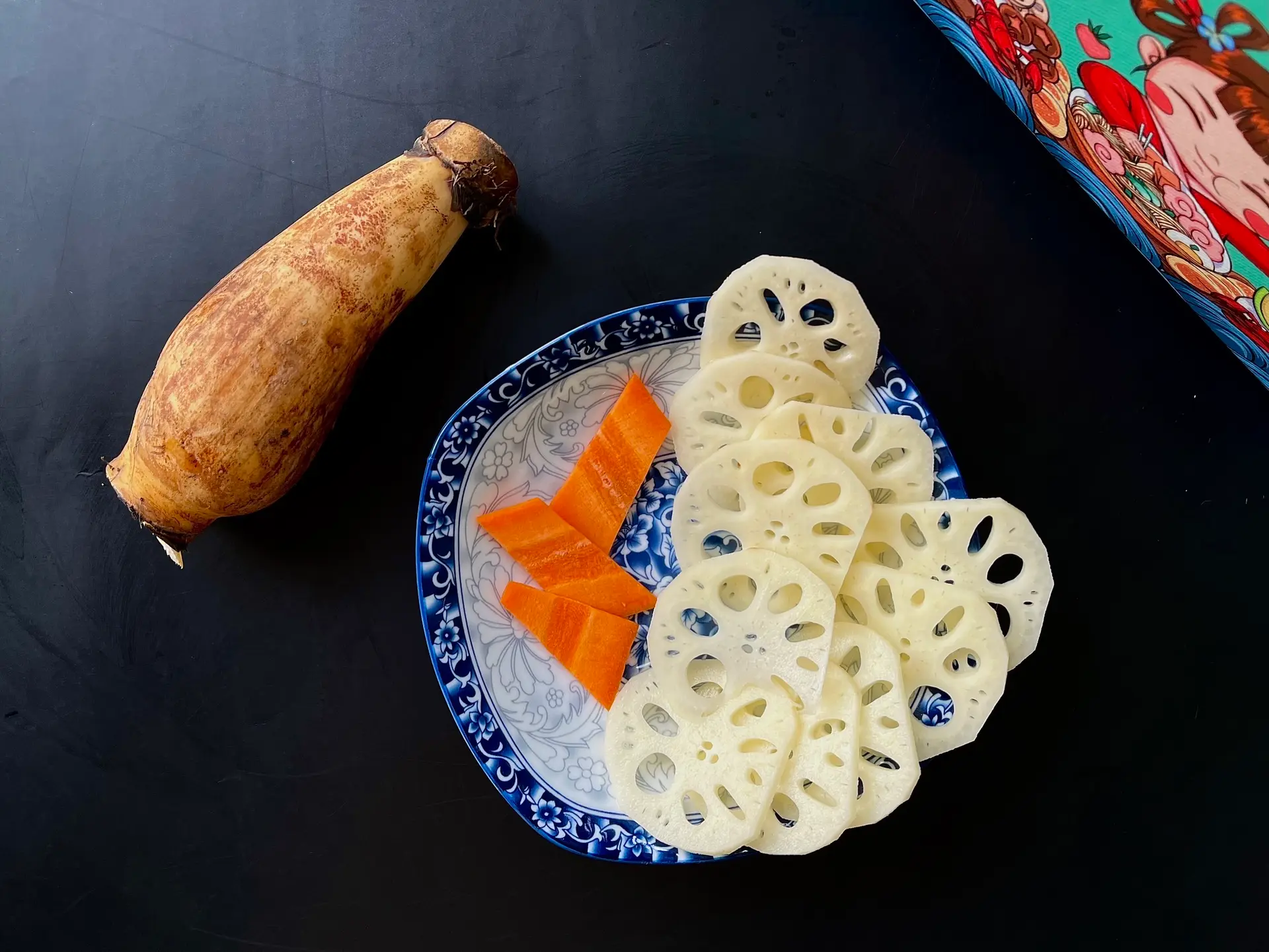 Hình ảnh Củ Sen - Lotus Root 莲藕片