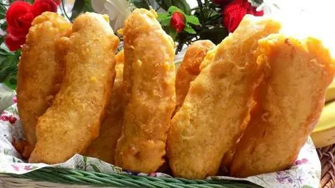 Hình ảnh bánh chuối chiên 1 cái 