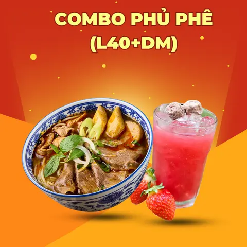 Hình ảnh Combo buổi tối (L40+DM)