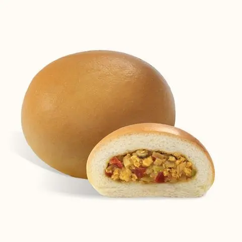 Hình ảnh Bánh Mì Cà Ri Gà
