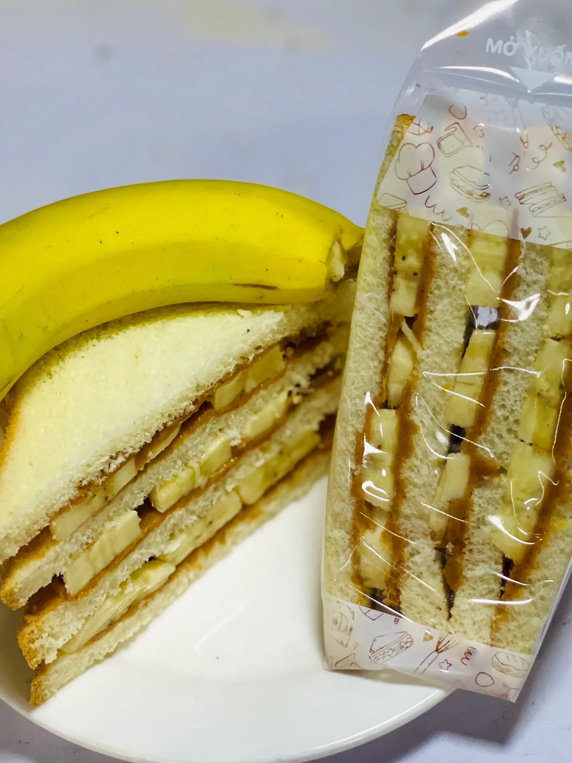 Hình ảnh (NEW) SANDWICH CHUỐI BƠ ĐẬU PHỘNG 