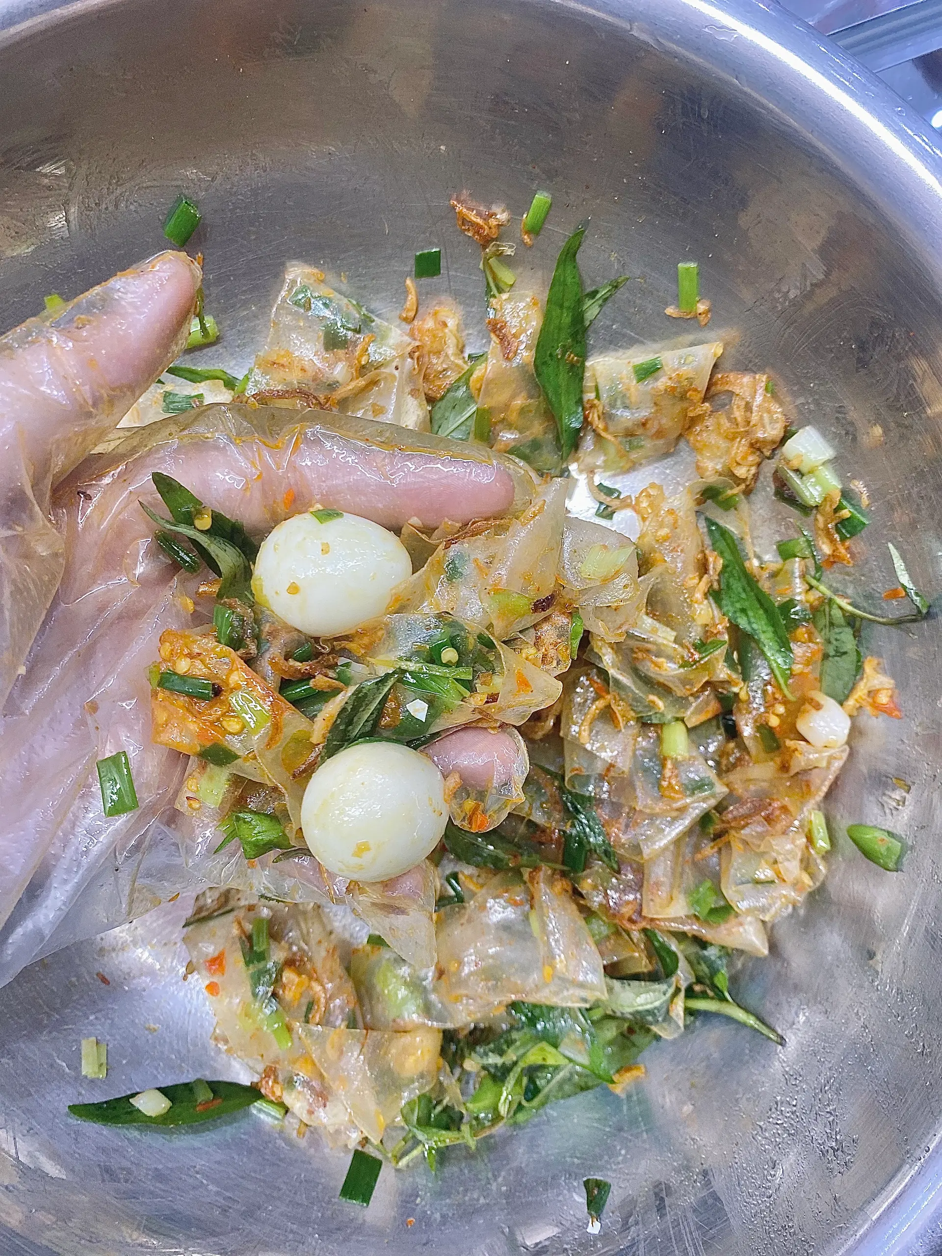 Hình ảnh BÁNH TRÁNG MỠ HÀNH HÀNH PHI
