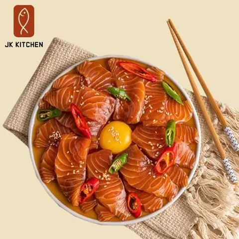 Hình ảnh [240gr] - Cá Hồi Nauy Ngâm Tương - Size M