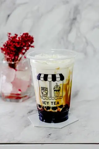Hình ảnh Sữa tươi trân châu đường đen