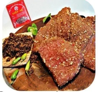 Hình ảnh Bò một nắng muối kiến vàng