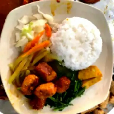 Hình ảnh Cơm sườn dừa chay