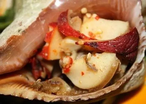 Hình ảnh ốc miệng rộng nướng nước mắm 
