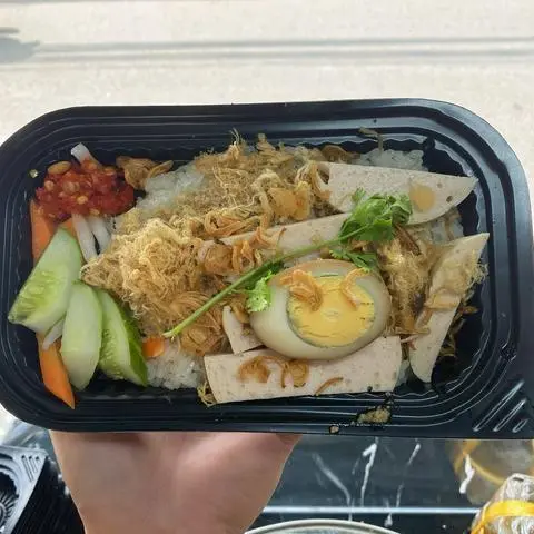 Hình ảnh Xôi Pate - Chà bông - Chả lụa - Trứng kho