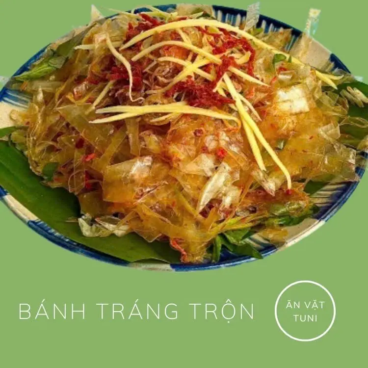 Hình ảnh Bánh Tráng Trộn Size Lớn