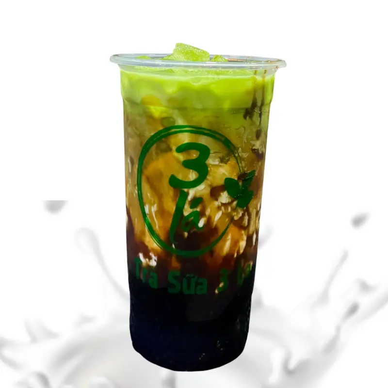 Hình ảnh Matcha Trân Châu Đường Đen 